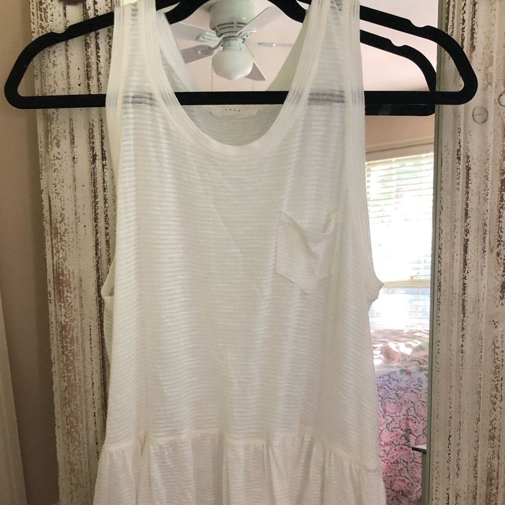 White Lush Tank